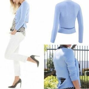 CAbi Cut Out Cardigan Small